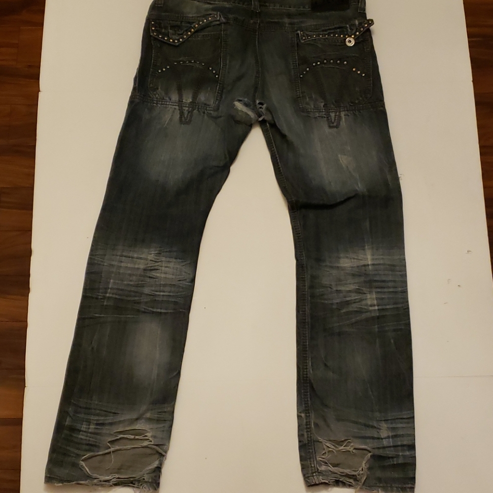 DCoy Ins Jean's 32x30 Blue distrested